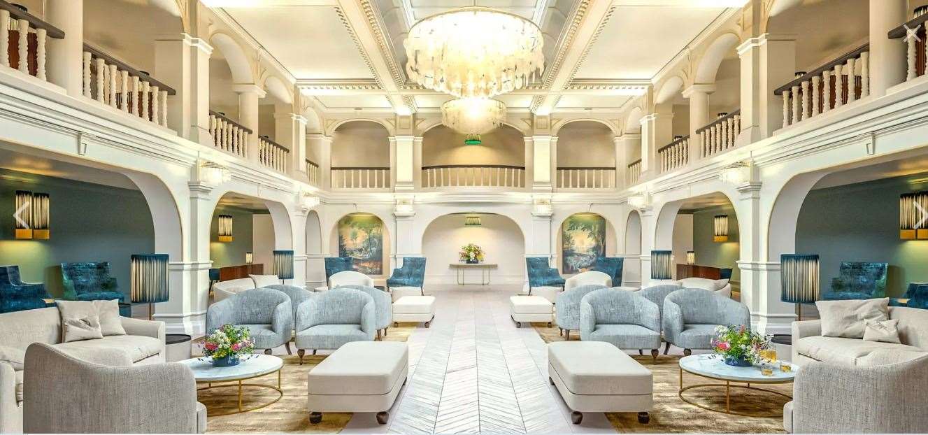 New images show what the formal lounge will look like once the Leas Pavilion is overhauled