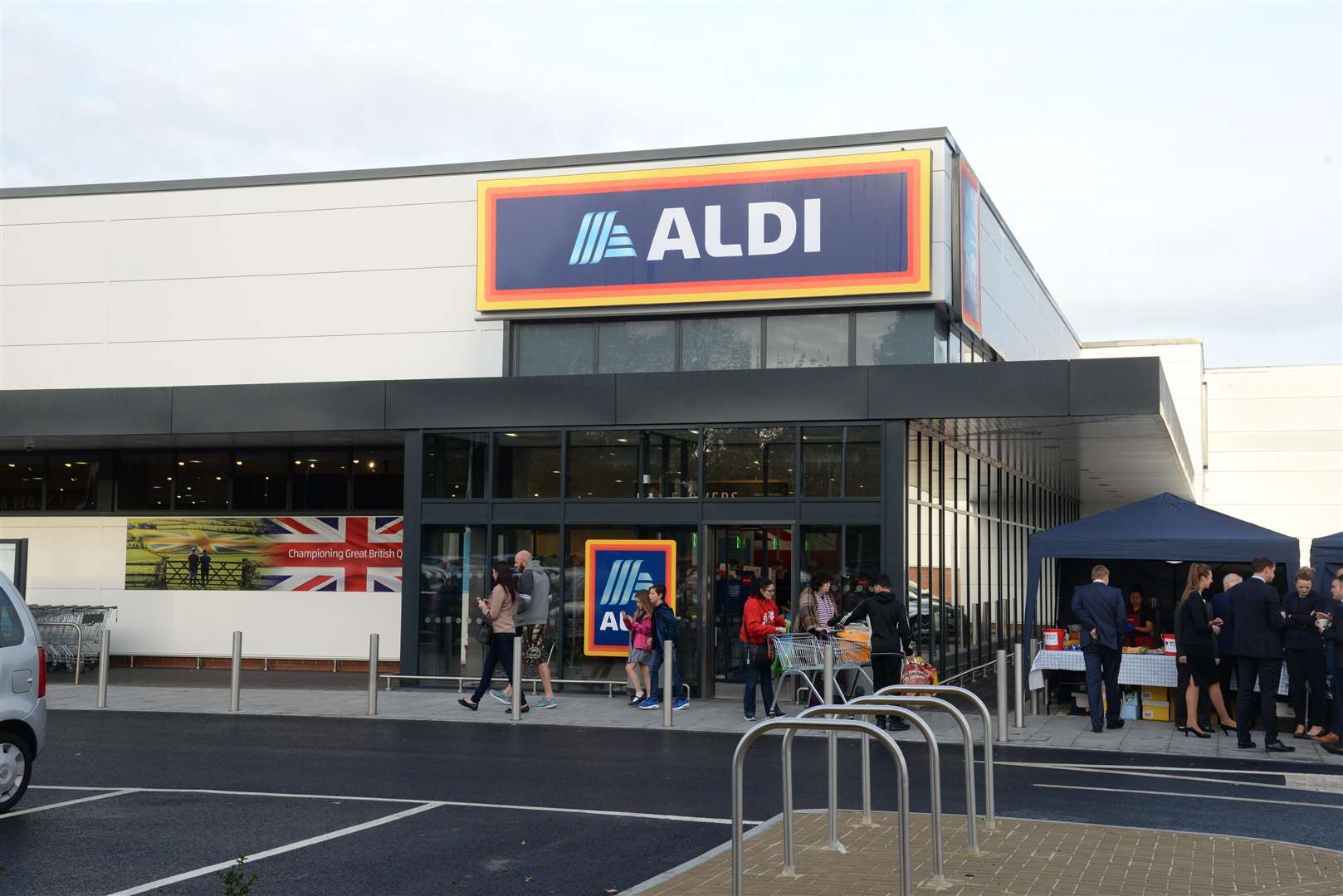 Aldi has stores across Kent