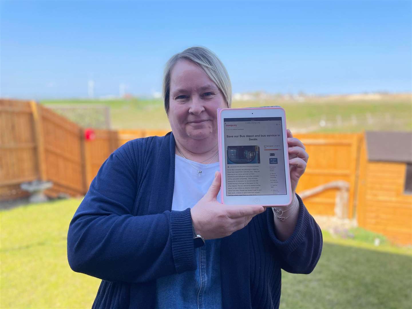 Julie Hursell, from Queenborough, has started an online petition