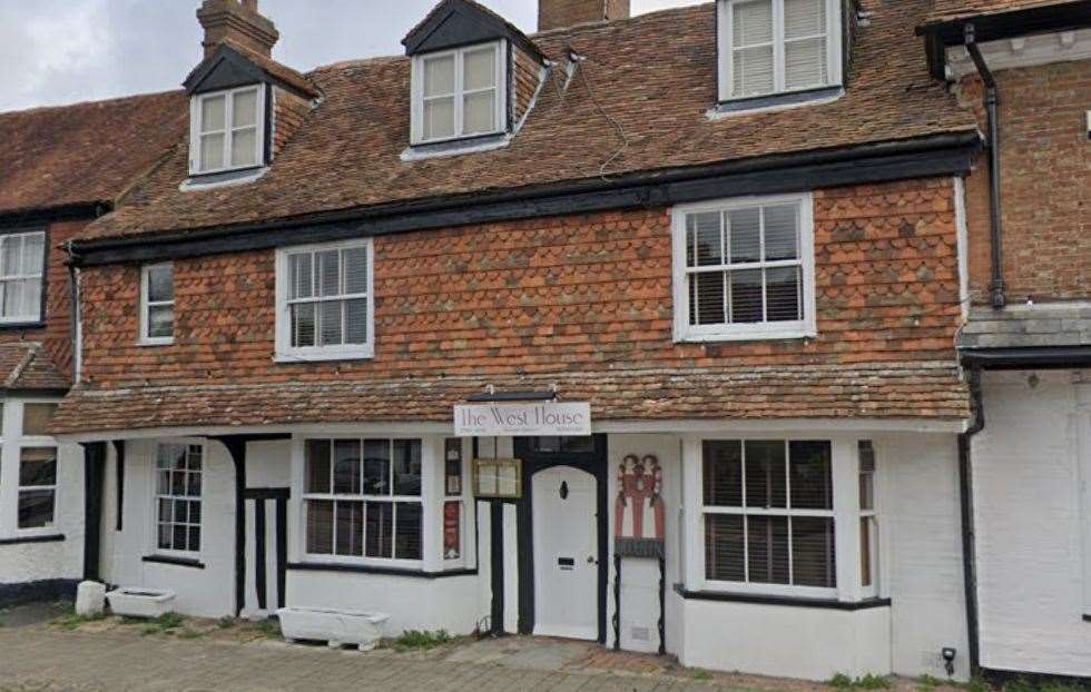 The West House in Biddenden was ranked as one of the best restaurants with rooms in the country by The Good Food Guide. Picture: Google