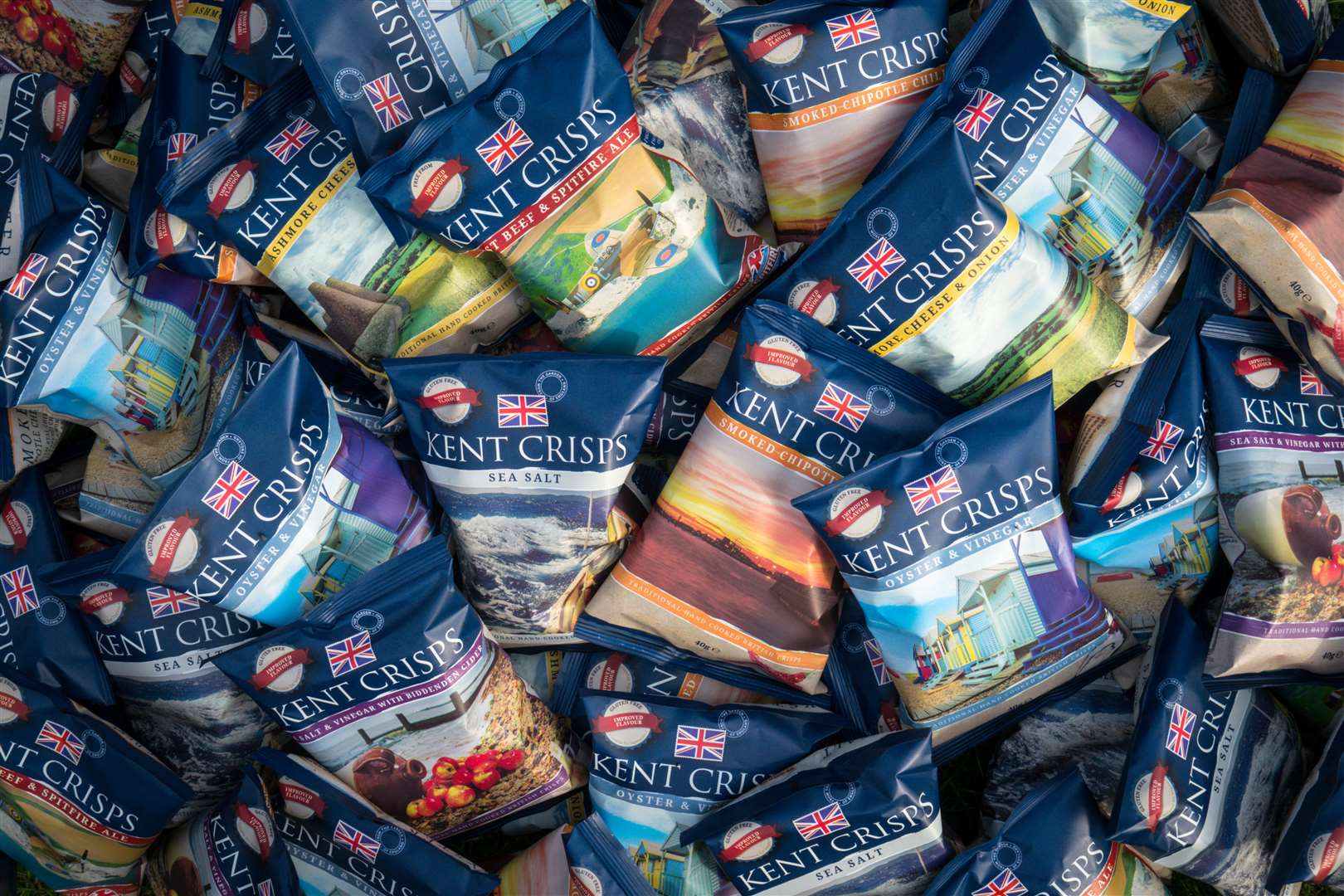 In the last two years, Kent Crisps has launched new flavours and rebranded their entire range