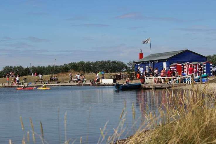 The Boathouse Cafe was a busy destination for visitors, especially in the summer