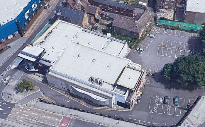 Union Place Car Park and the former Buzz Bingo are sites which are priorities for redevelopment. Picture: Google Maps