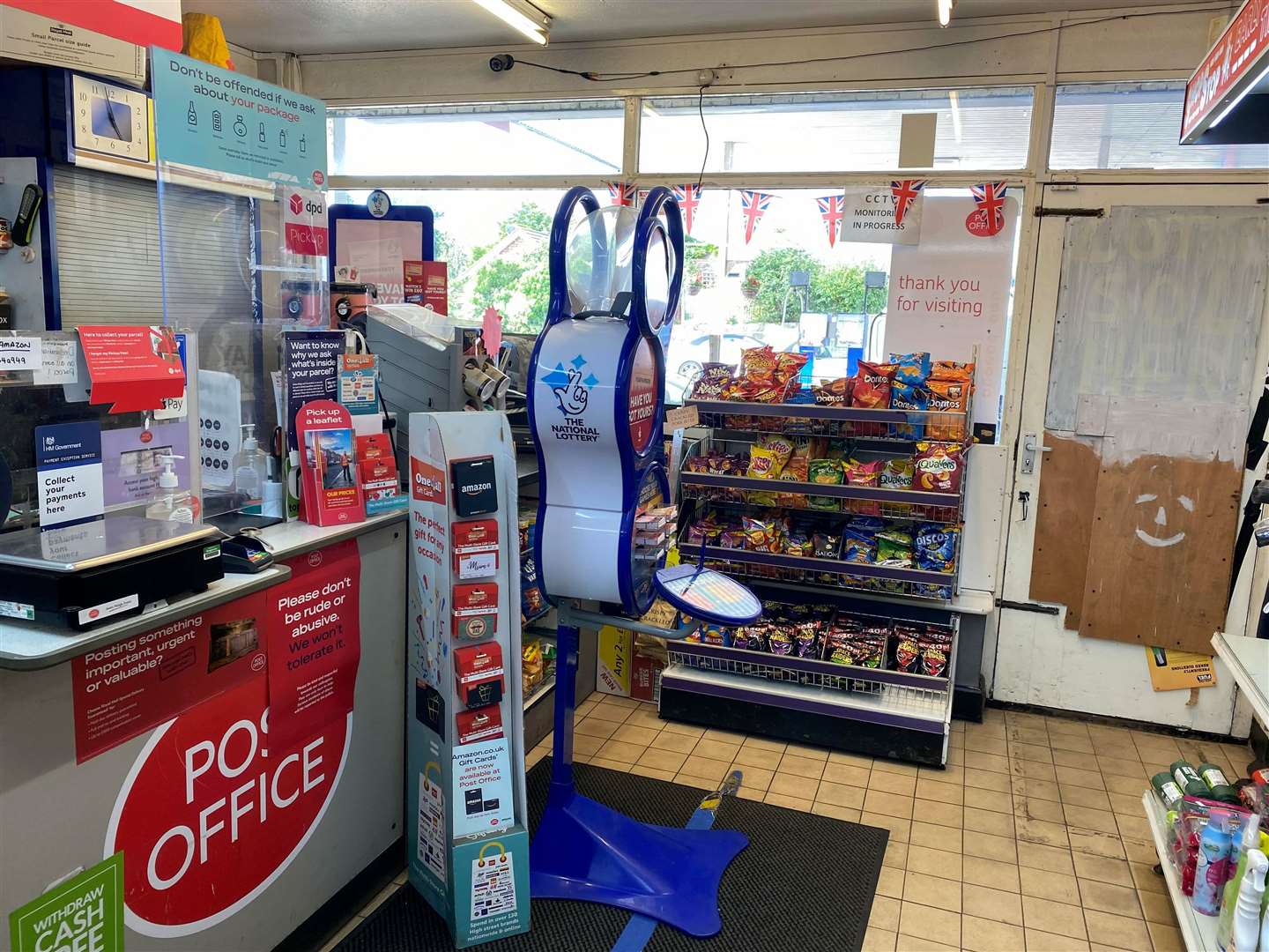 Cigarettes were stolen from Boughton Post Office. Picture: Briony Lane
