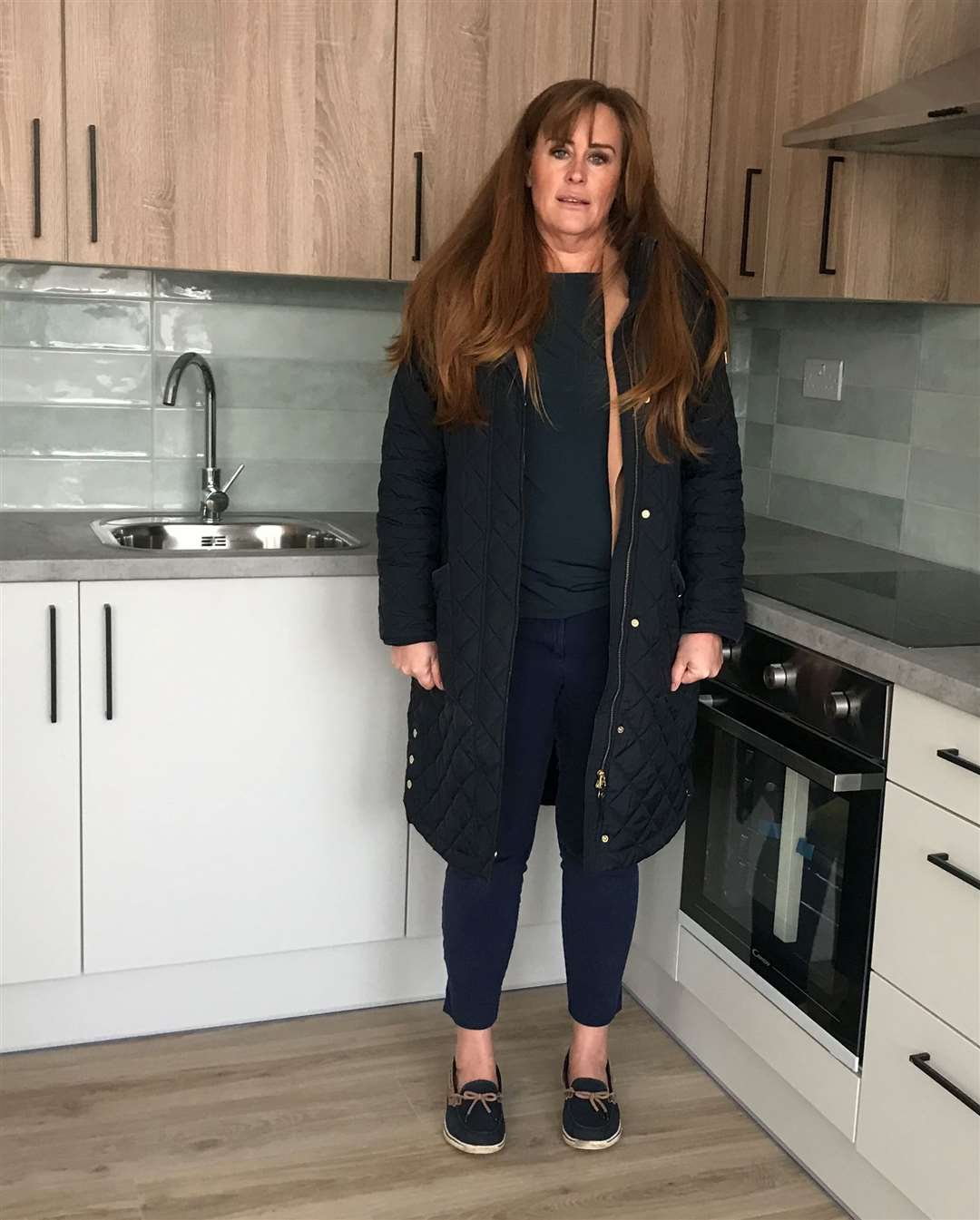 Rochester and Strood MP Kelly Tolhurst tours new flats