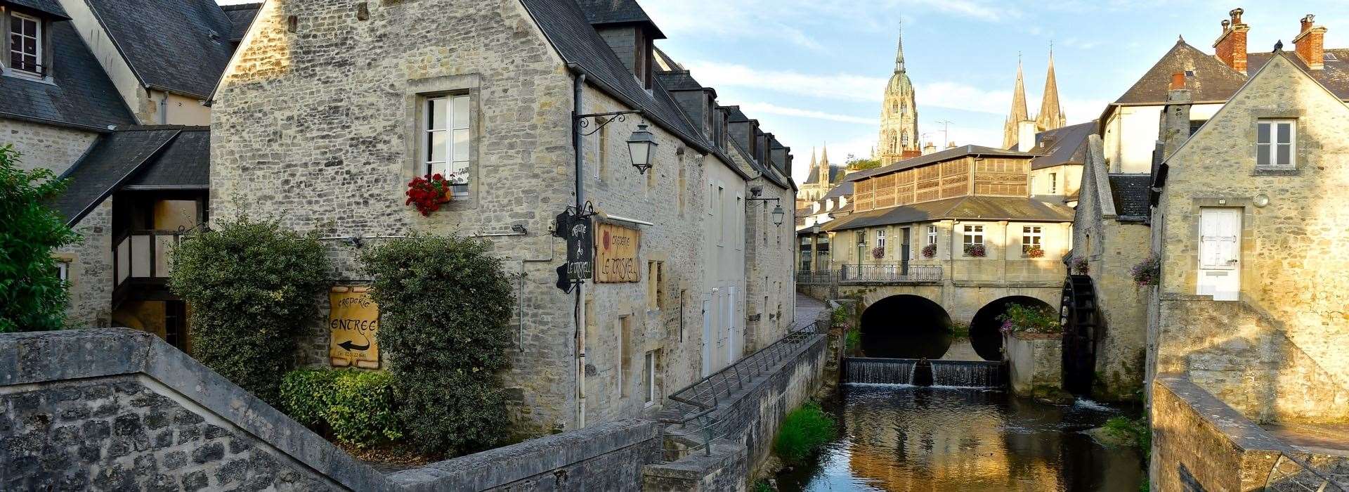 Bayeux is renowned for its stunning historic centre as well as the UNESCO-listed tapestry depicting the Norman conquest of England in 1066.