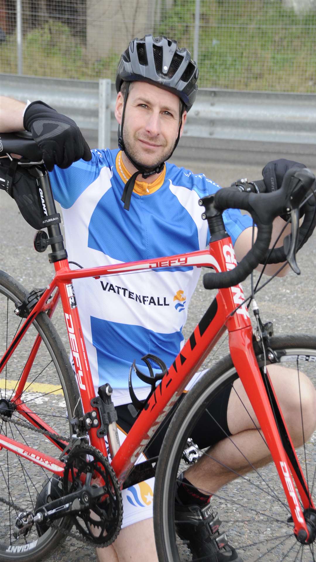 Matthew Green of Vattenfall, key partner of the KM Big Bike Ride, will be taking part in the event on Sunday, April 26.