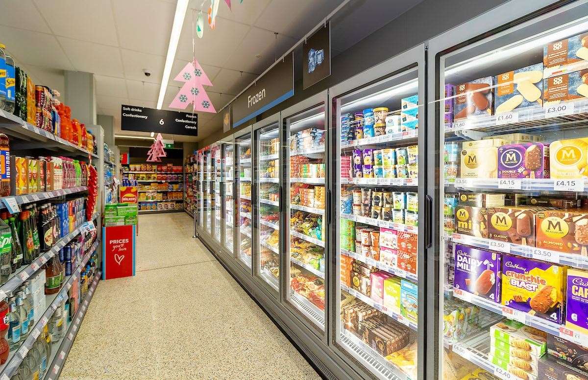 A more "spacious" feel for customers has been created in the store. Picture: Co-op