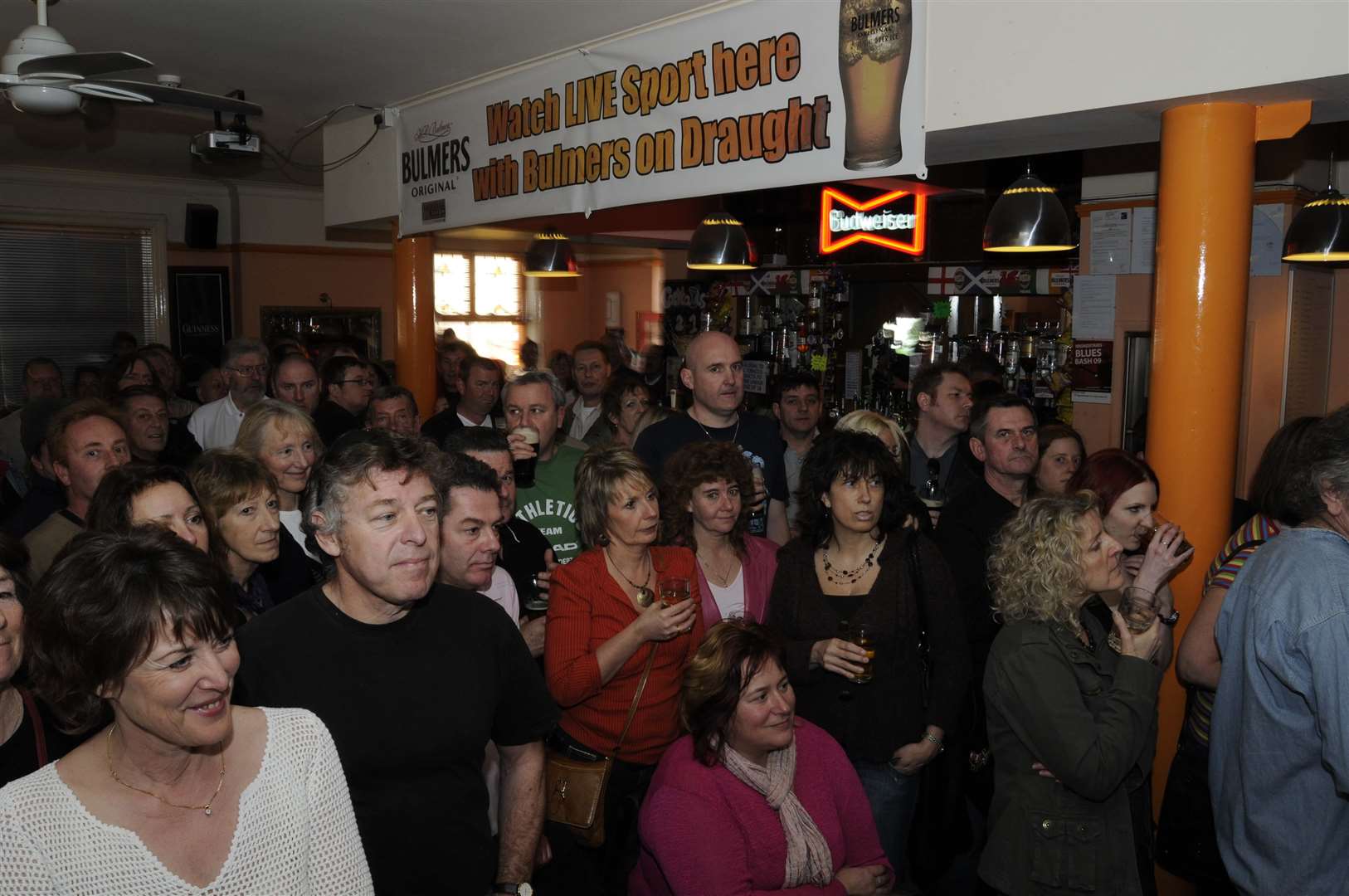 The Barnaby Rudge in Broadstairs was packed in February 2009 with punters listening to The Goosebumps. The pub is now sadly permanently closed. Picture: Paul Amos