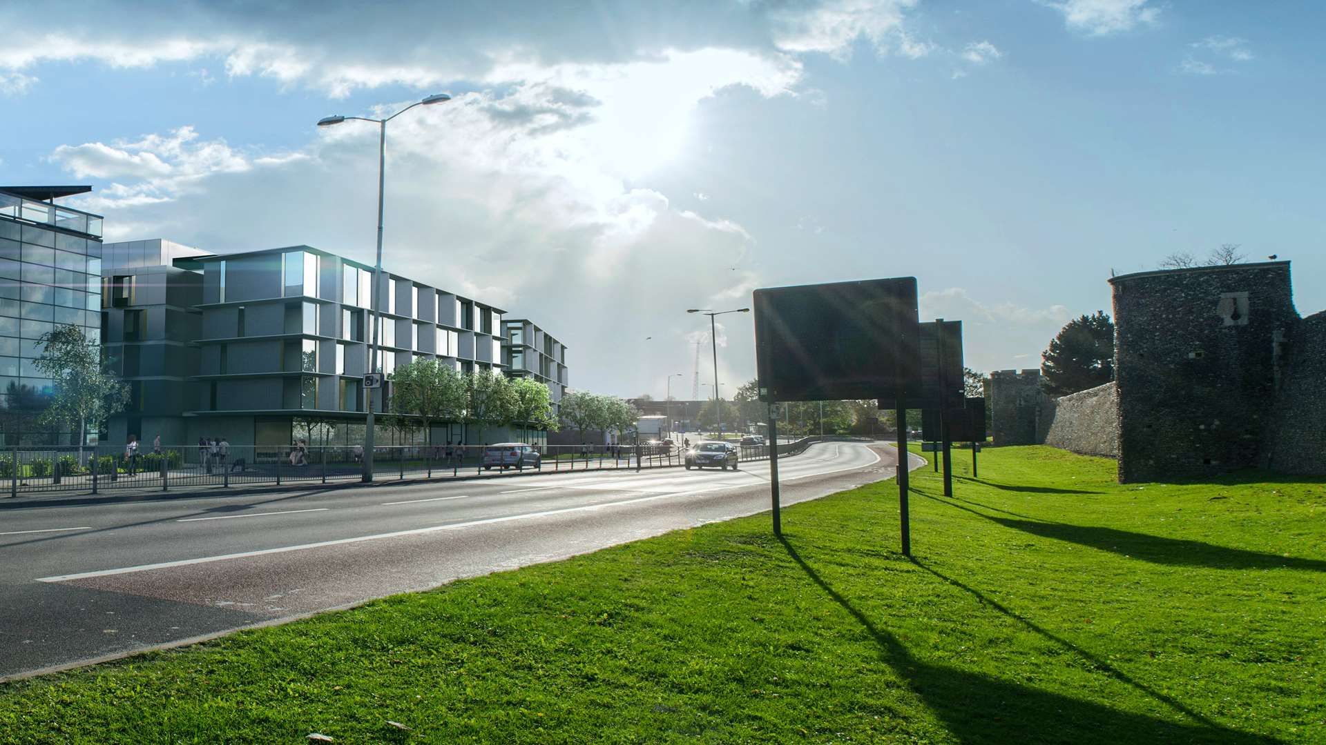 Guy Holloway's plans for student accommodation at the former Peugeot site