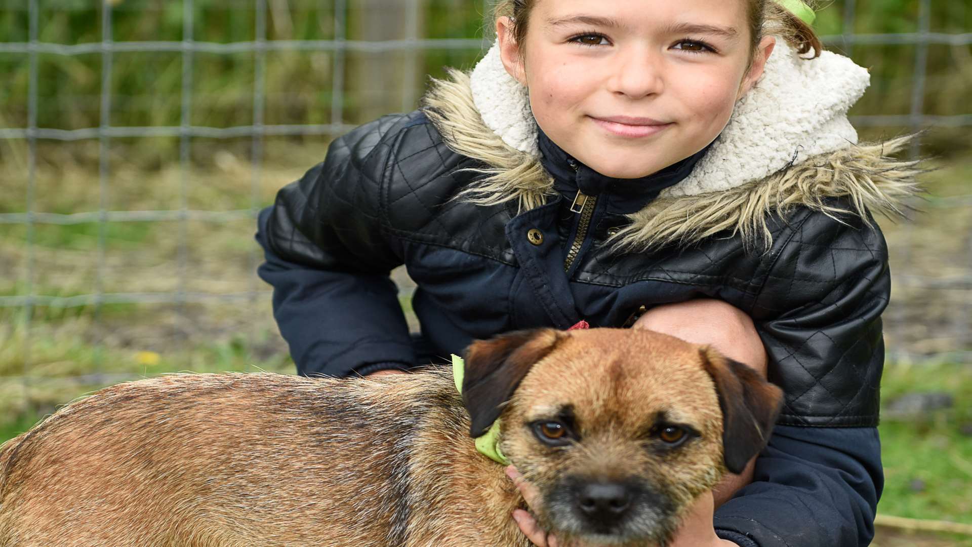 Evie Vincent with dog Winston who competed in the show