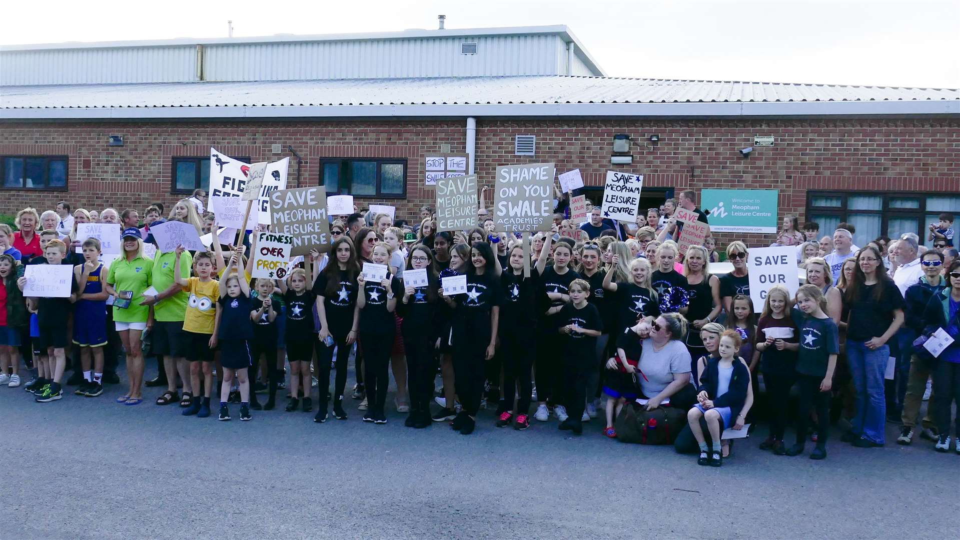 Protests were held over its planned closure. Photo: Anna Roberts