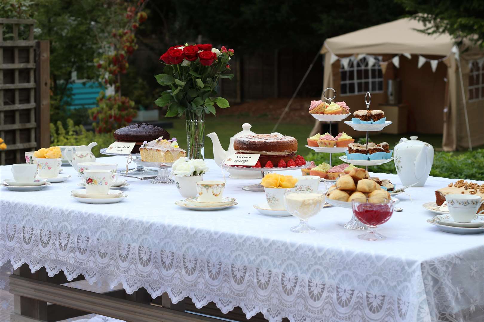 The business was set to compliment a wide range of special occasions, and serve sandwiches, homemade cakes and Prosecco