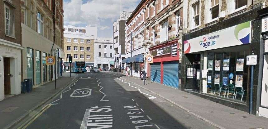 Mill Street in Maidstone, where a pensioner had £500 stolen (12627865)