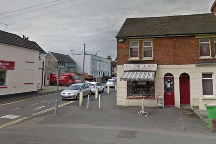 A burglary was also reported at CG Earl & Son. Picture from Google Street View