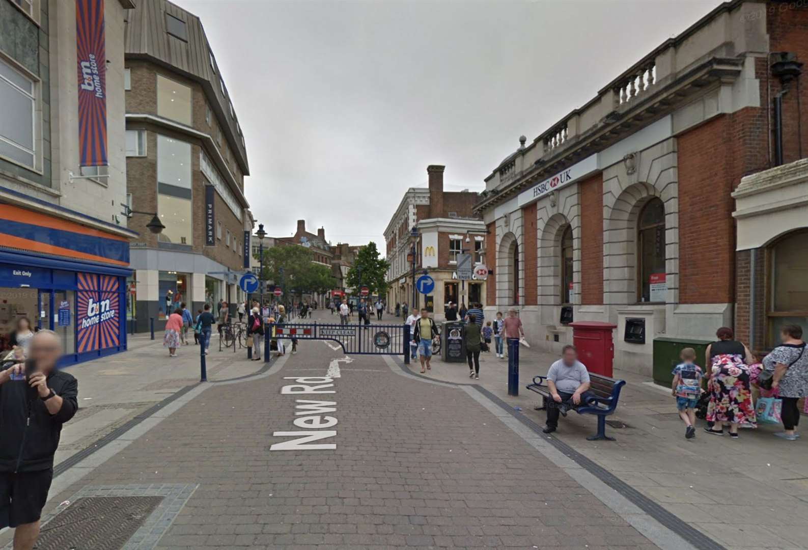 Two suspected robbers have been charged after reportedly threatening their victims with a weapon in Gravesend. Picture: Google Maps