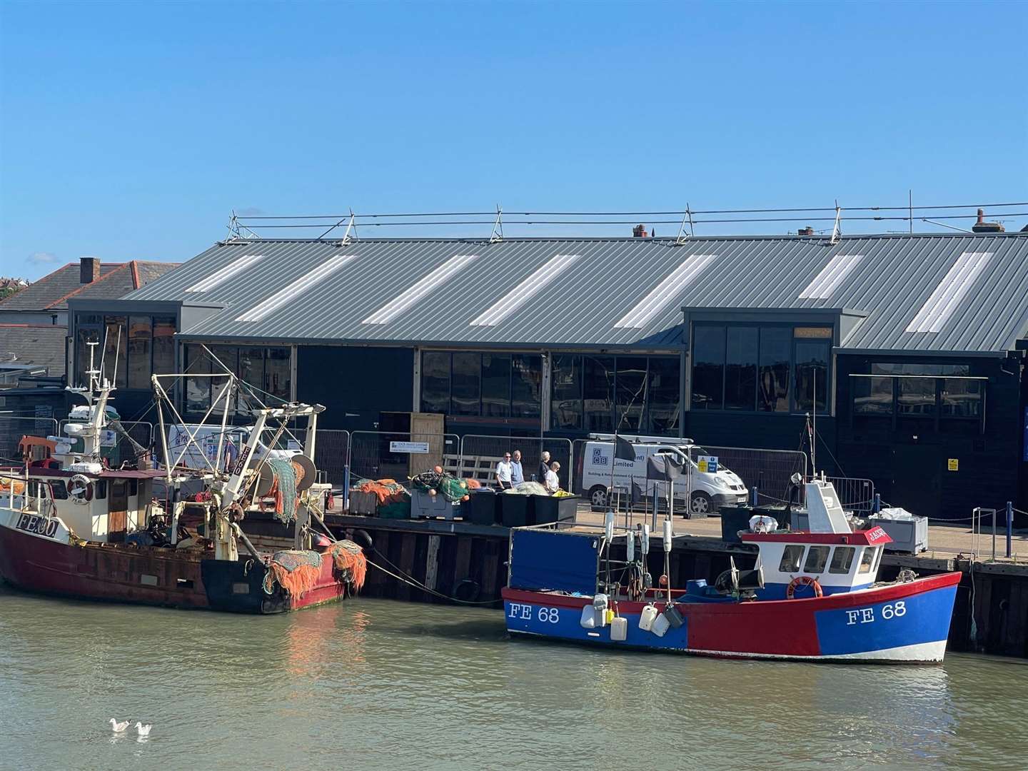 The South Quay Shed in Whitstable has been transformed. Picture: Canterbury City Council