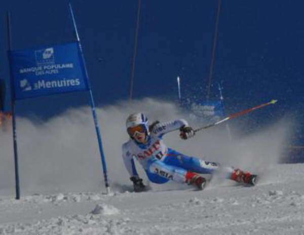 Giulia Harte is a member of the Great Britain Children's Ski Team