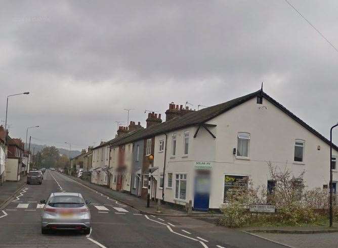 Crews tackled a fire at Dunton Green. Picture: Google Street View
