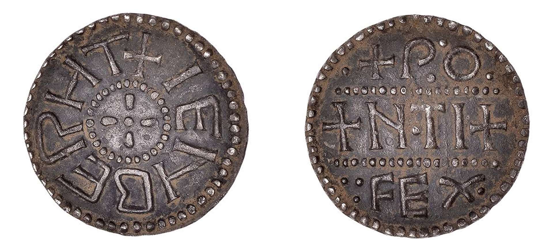The rare Anglo Saxon coin found by a detectorist which could sell for £12,000