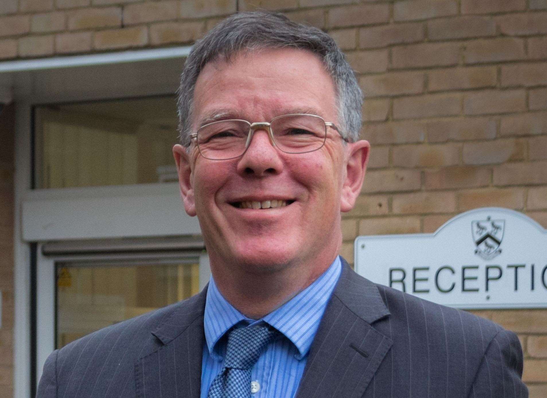 The Kent Association of Headteachers chairman Alan Brookes