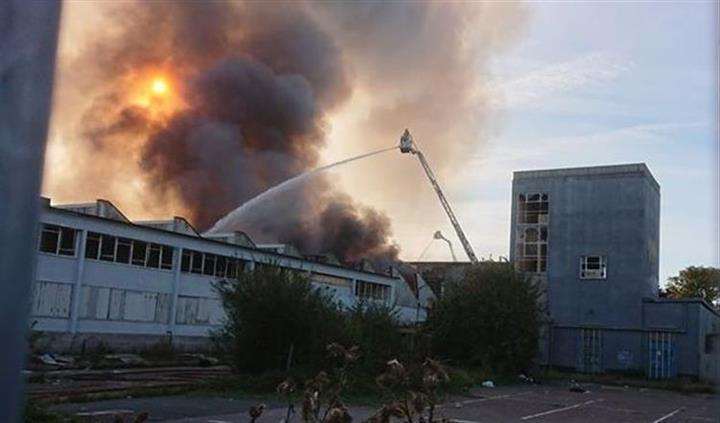 Westwood industrial unit fire (5994877)