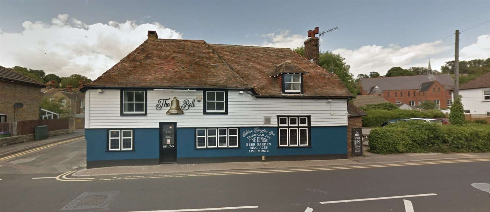 The Bell in Seabrook Road, Hythe. Picture: Google Street View