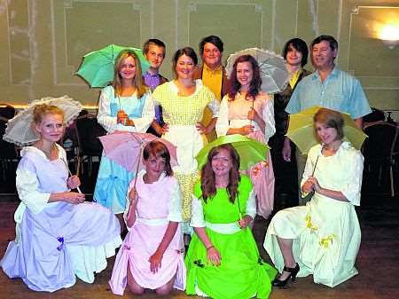 The cast of Some Enchanted Evening