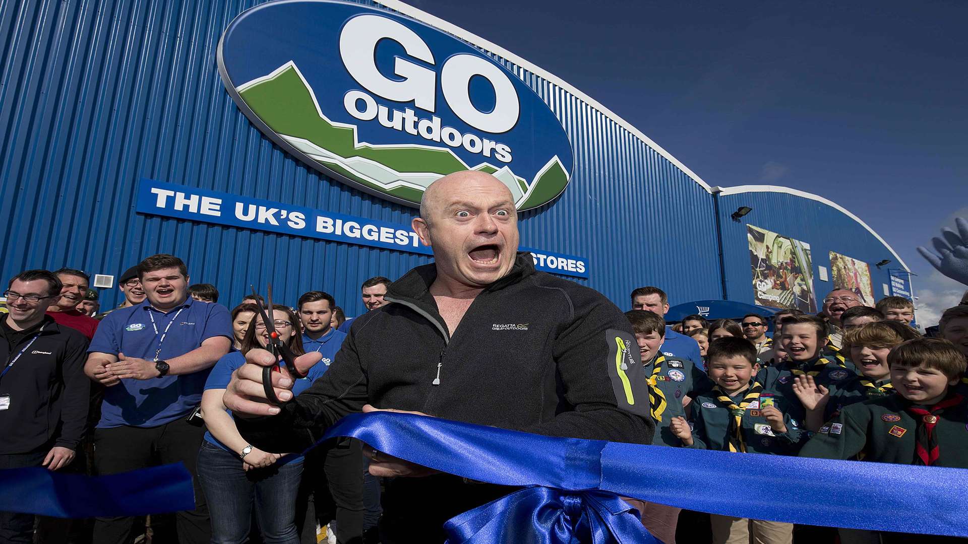 Ross Kemp will open the new GO Outdoor store in Tonbridge later this month.
