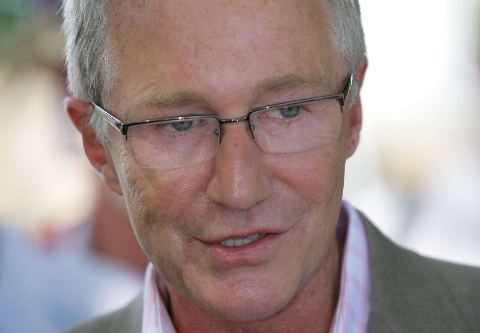 Paul O'Grady has lived in Aldington for years and has opened the village fete on several occasions, including here in 2008