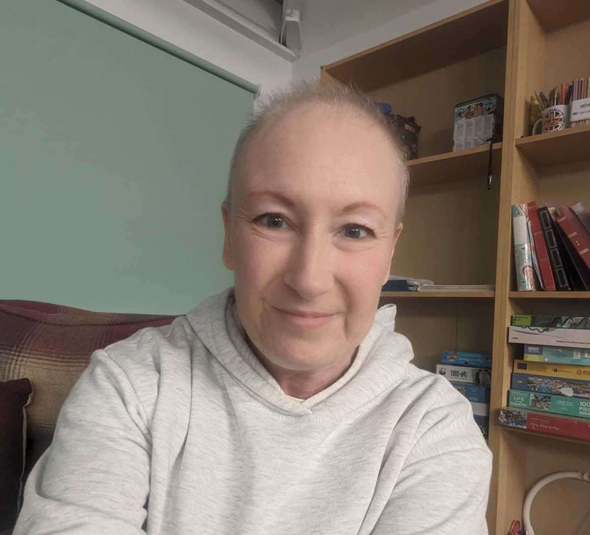 Louise Hutchins, 44, from Folkestone is raising awareness of ovarian cancer after being diagnosed. Picture: Louise Hutchins