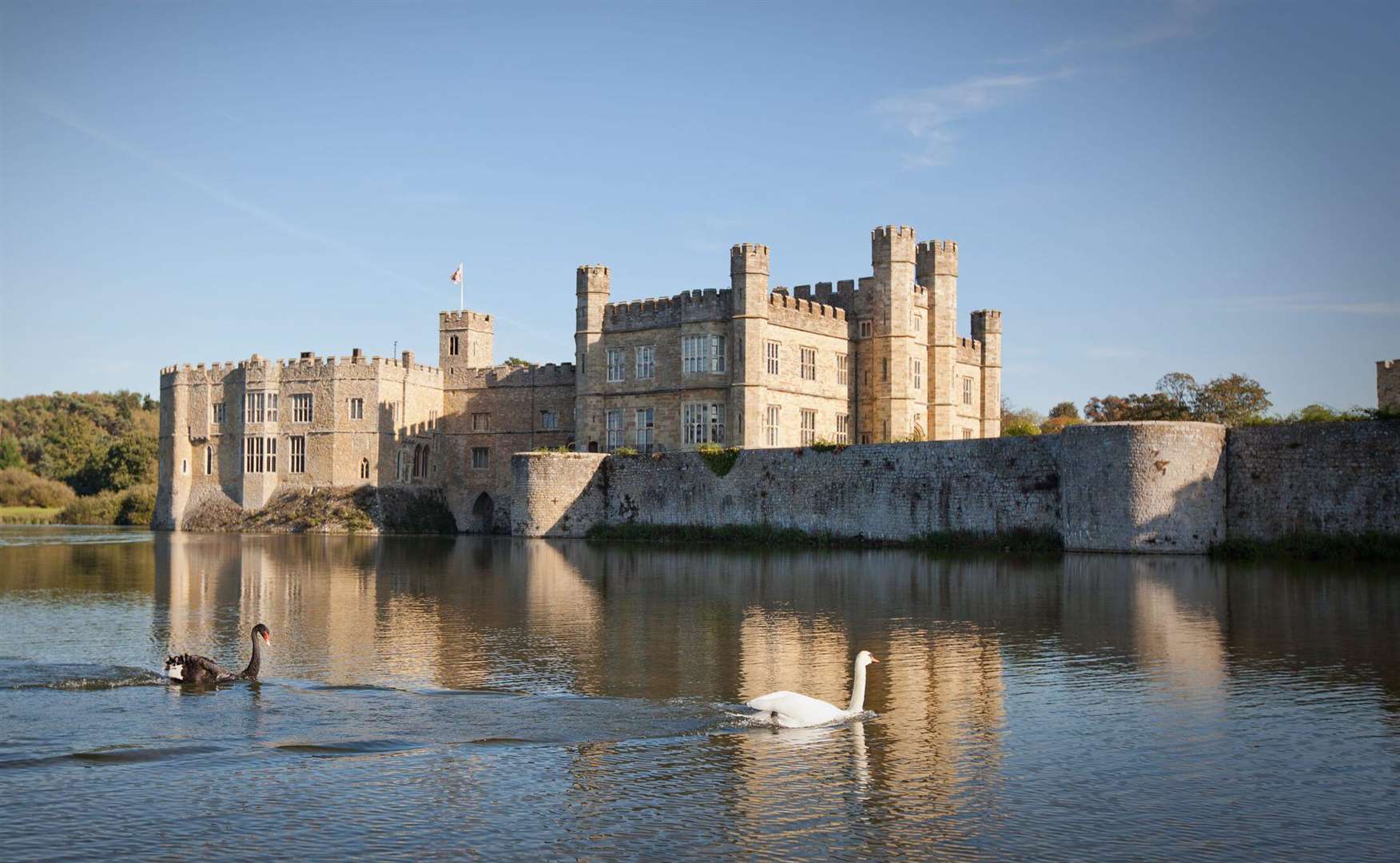 Leeds Castle in Maidstone has announced they will be shut. Picture: David Fenwick