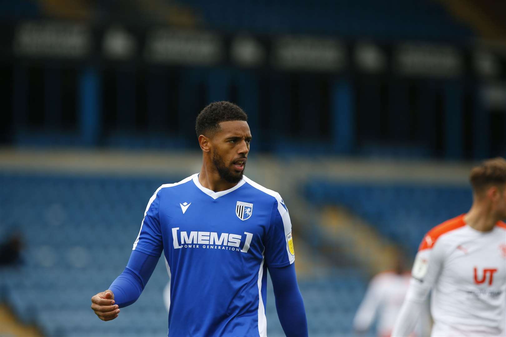 Gillingham striker Vadaine Oliver set up another goal on Saturday Picture: Barry Goodwin