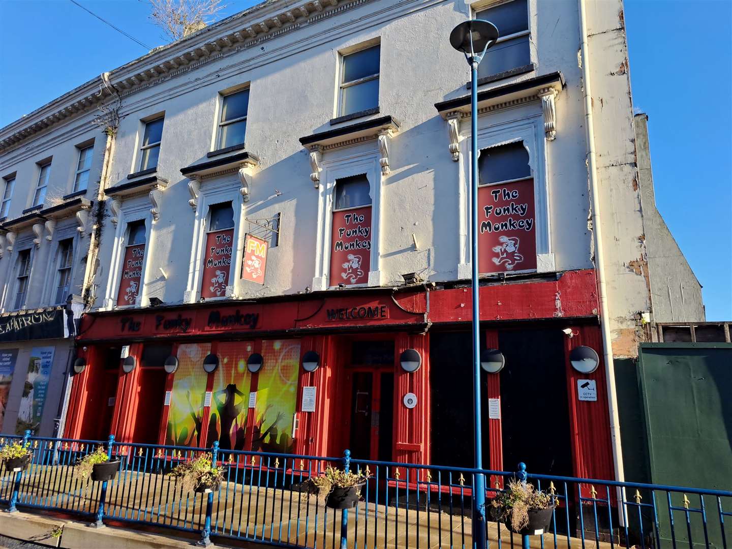 The former Funky Monkey nightclub building has also been bought by DDC