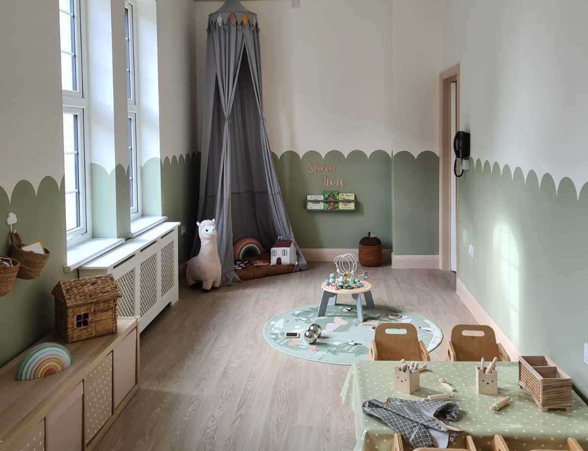 Inside one room of the new nursery. Picture: Amanjeet Kahlon