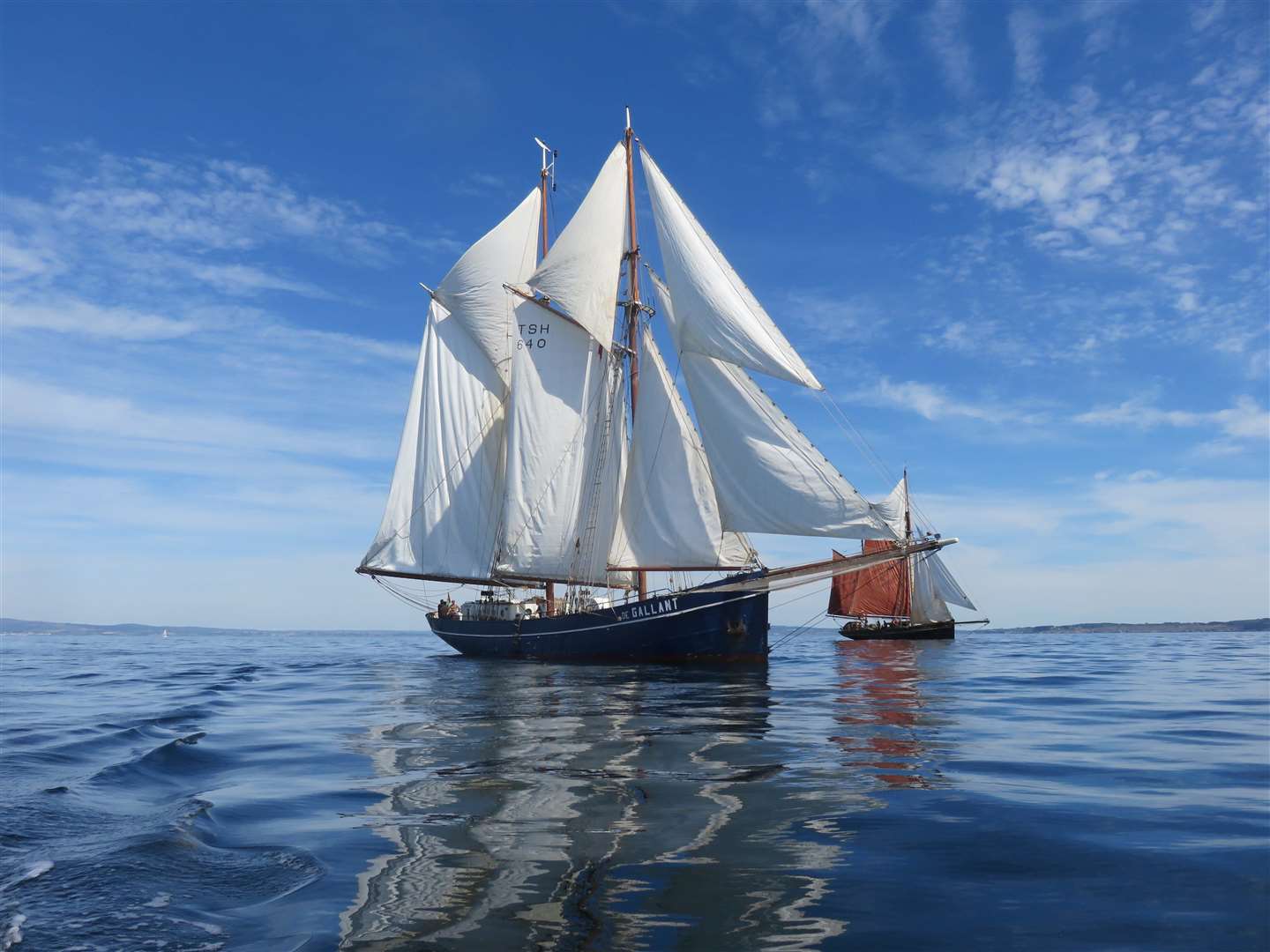 The ship has been travelling across the world for 100 years. Photo by Blue Schooner Company