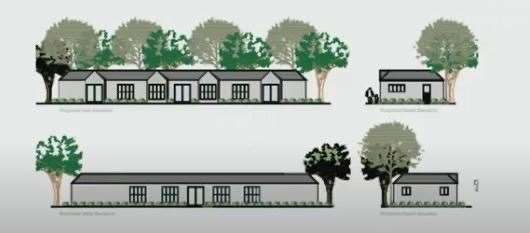 The new nursery plans at Halling Primary School have been approved. Picture: Medway Council