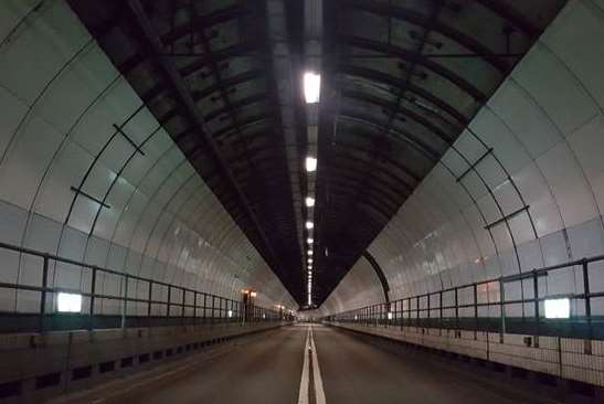The inside of Dartford Tunnel. Stock picture: RAC Foundation