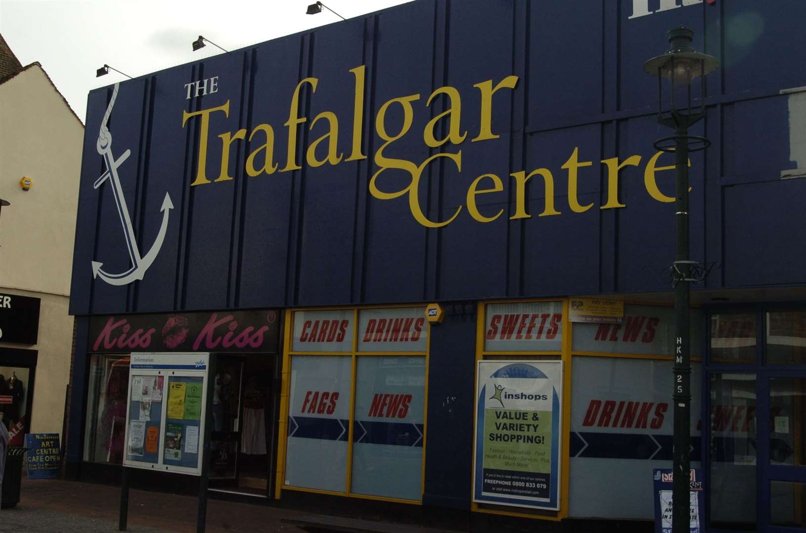 The Trafalgar Centre in Chatham High Street is on the market