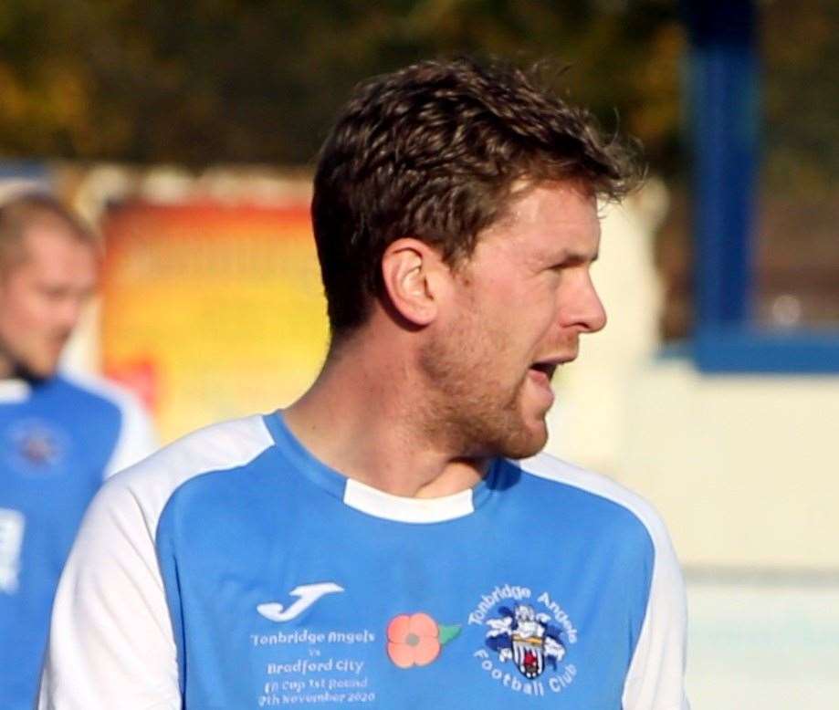 Sonny Miles is staying for another season at Tonbridge Angels Picture: Dave Couldridge