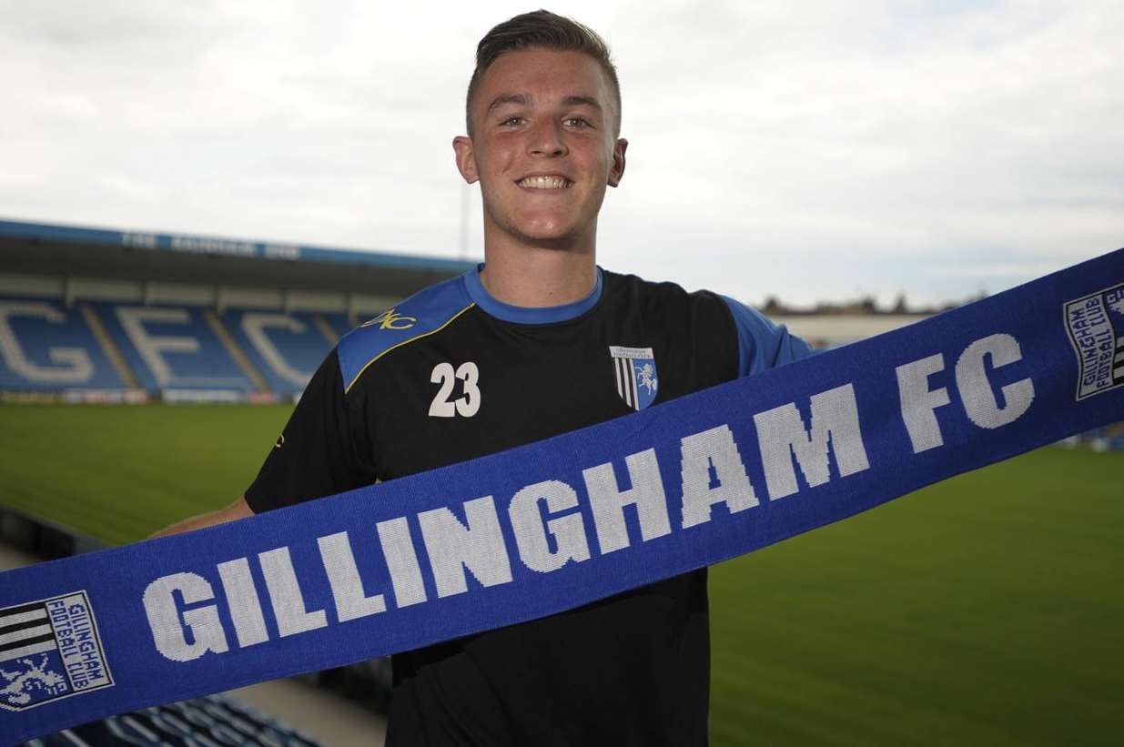 Gillingham have signed Brennan Dickenson on a two-year deal from Brighton Picture: Barry Goodwin
