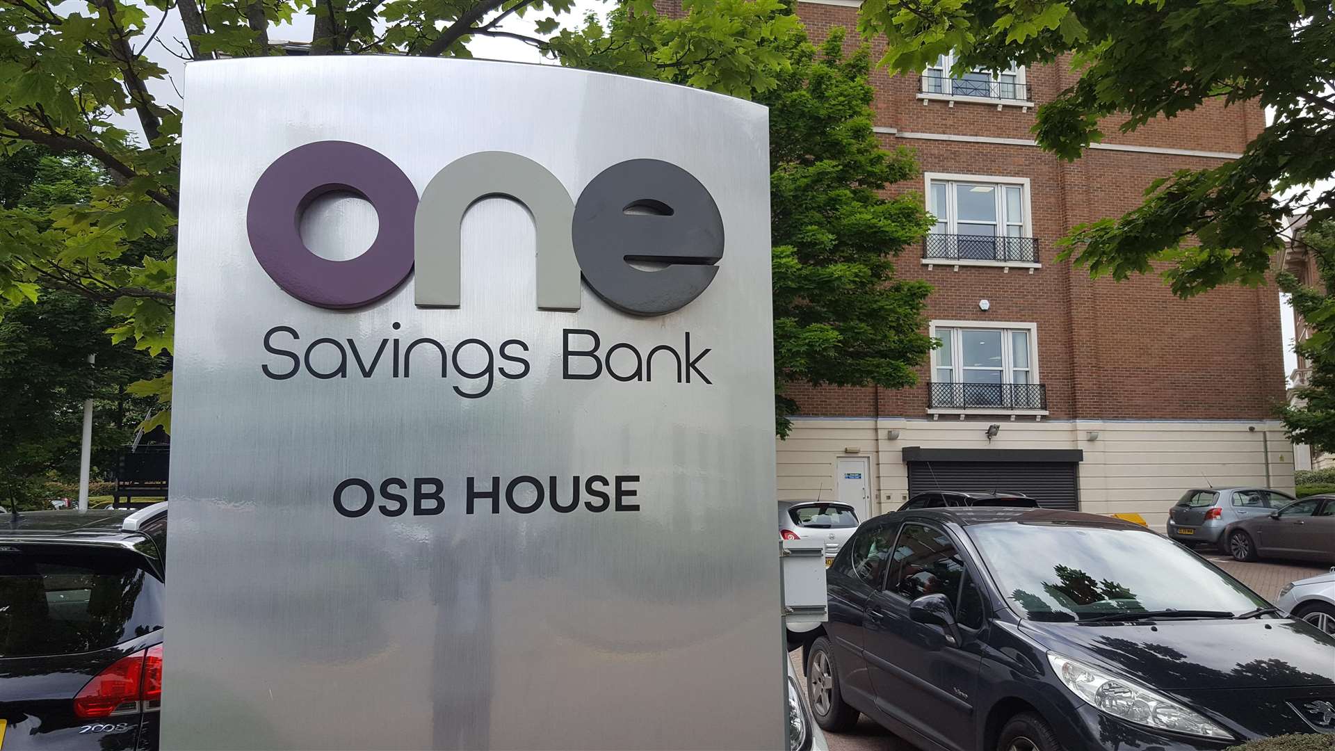 OneSavings Bank's headquarters in Chatham Maritime