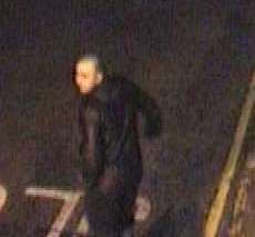 CCTV image of attacker