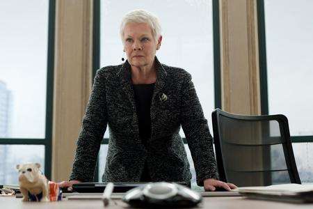 Judi Dench as M in Skyfall. Picture: PA Photo/Sony UK