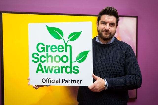 Matthew Farrow, operations manager at Green School Awards judging organisation East Kent Recycling (20323225)