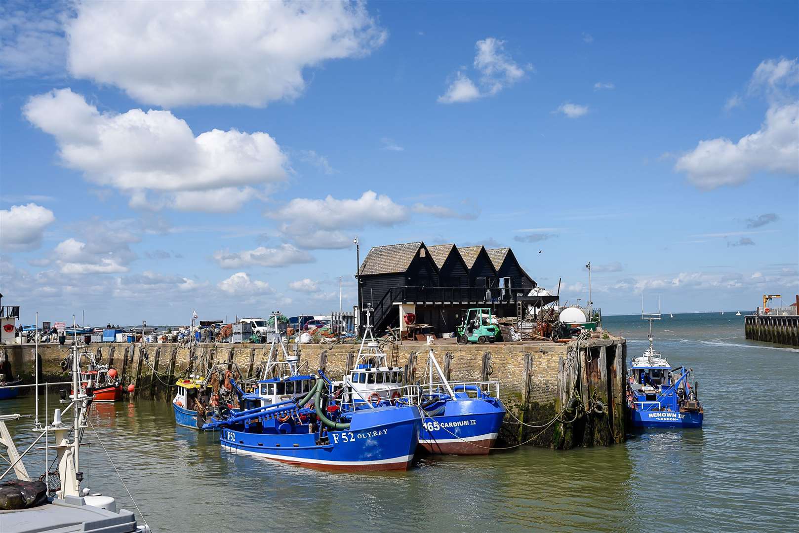 The picturesque harbour features extensively in the Whitstable Pearl. Picture: Alan Langley