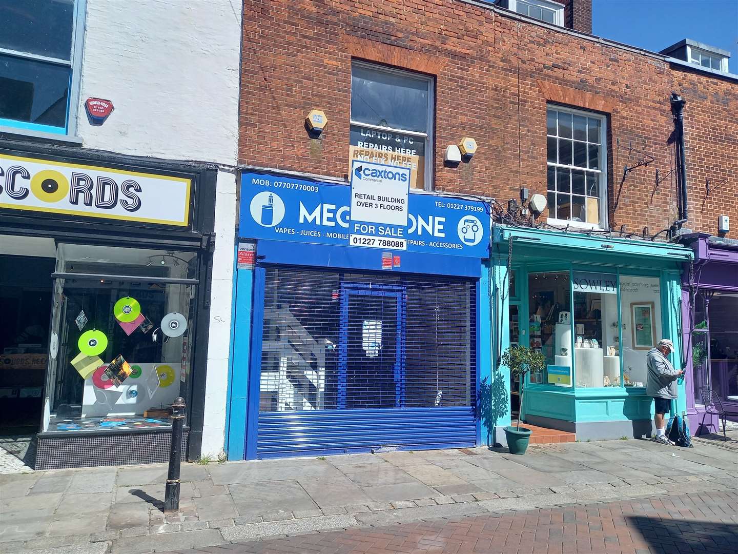 The council is not a fan of the Megafone store, which shut before investigations into its design could be carried out