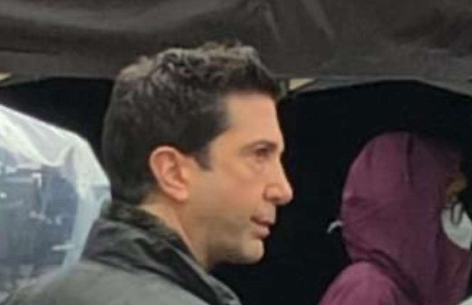 David Schwimmer in Canterbury. Picture: Marie Waywell