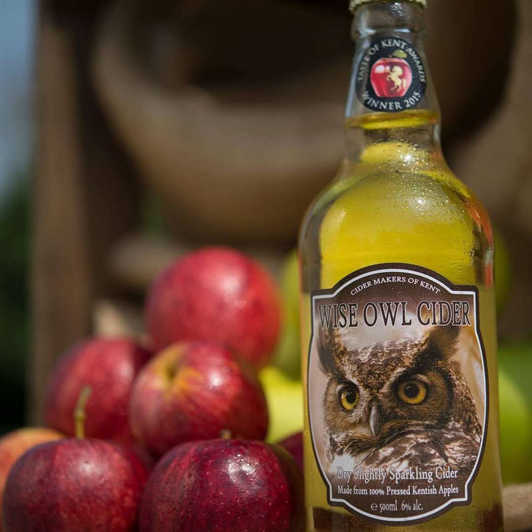 Wise Owl Cider, based in High Halden