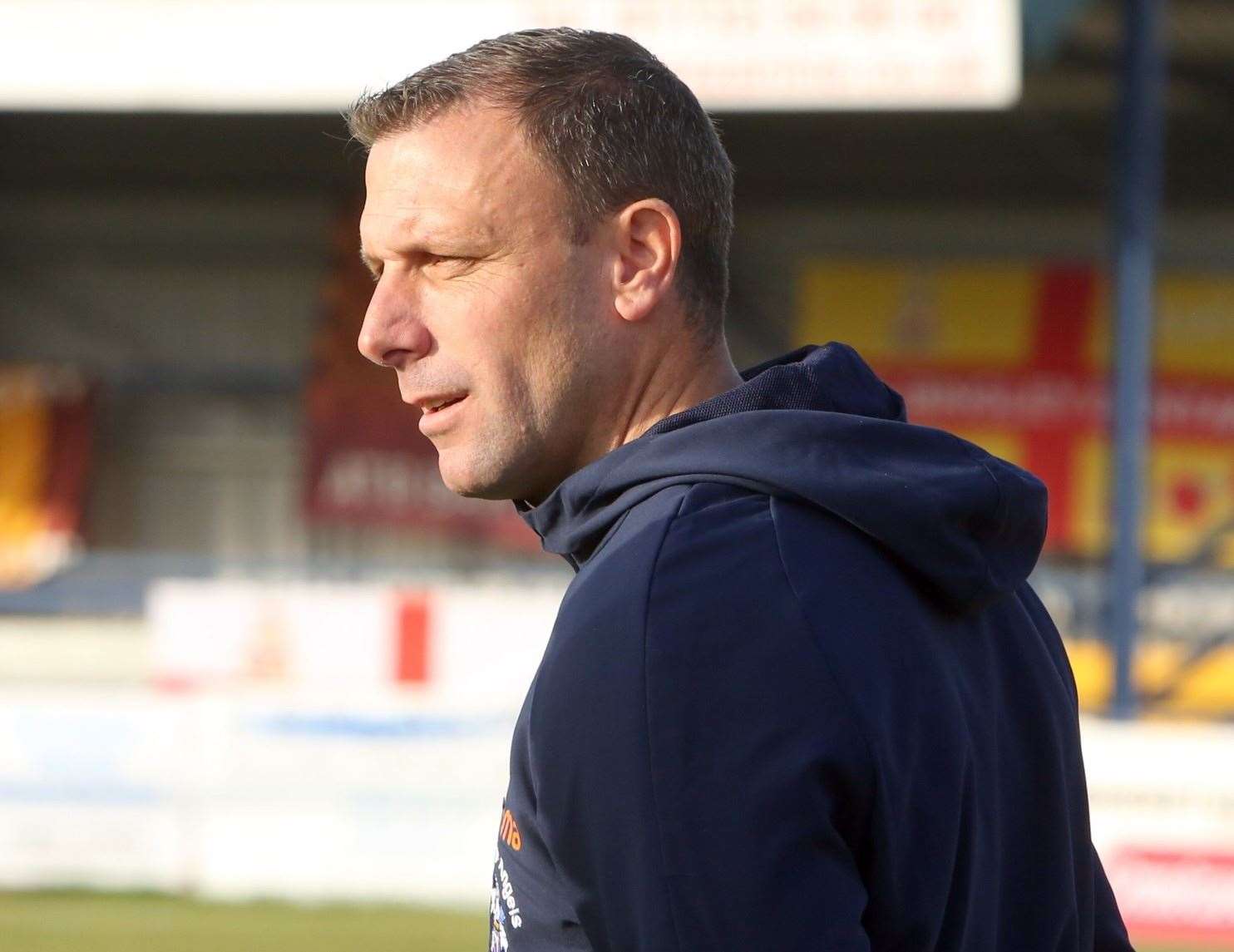 Tonbridge manager Steve McKimm. Picture: Dave Couldridge (50231541)